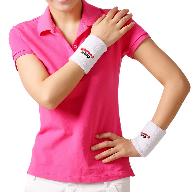 Custom Cotton Terry Clate Sport упражнения теннисных браслетов для браслета вышивка.