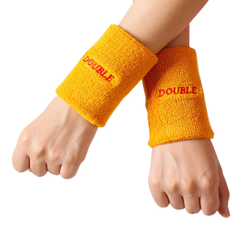 Custom Cotton Terry Clate Sport упражнения теннисных браслетов для браслета вышивка.